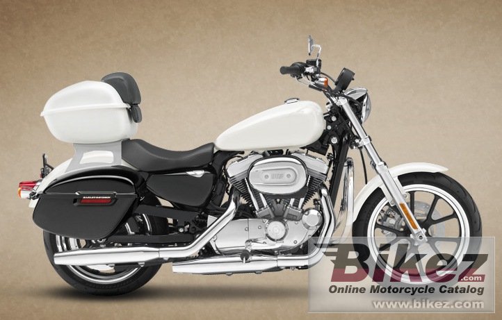 Big Harley-Davidson xl 883l police picture and wallpaper from Bikez.com